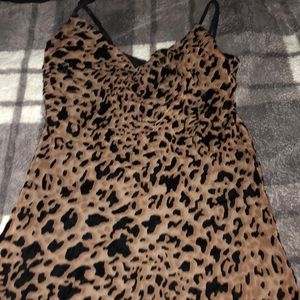 Beautiful sexy Leopard print dress